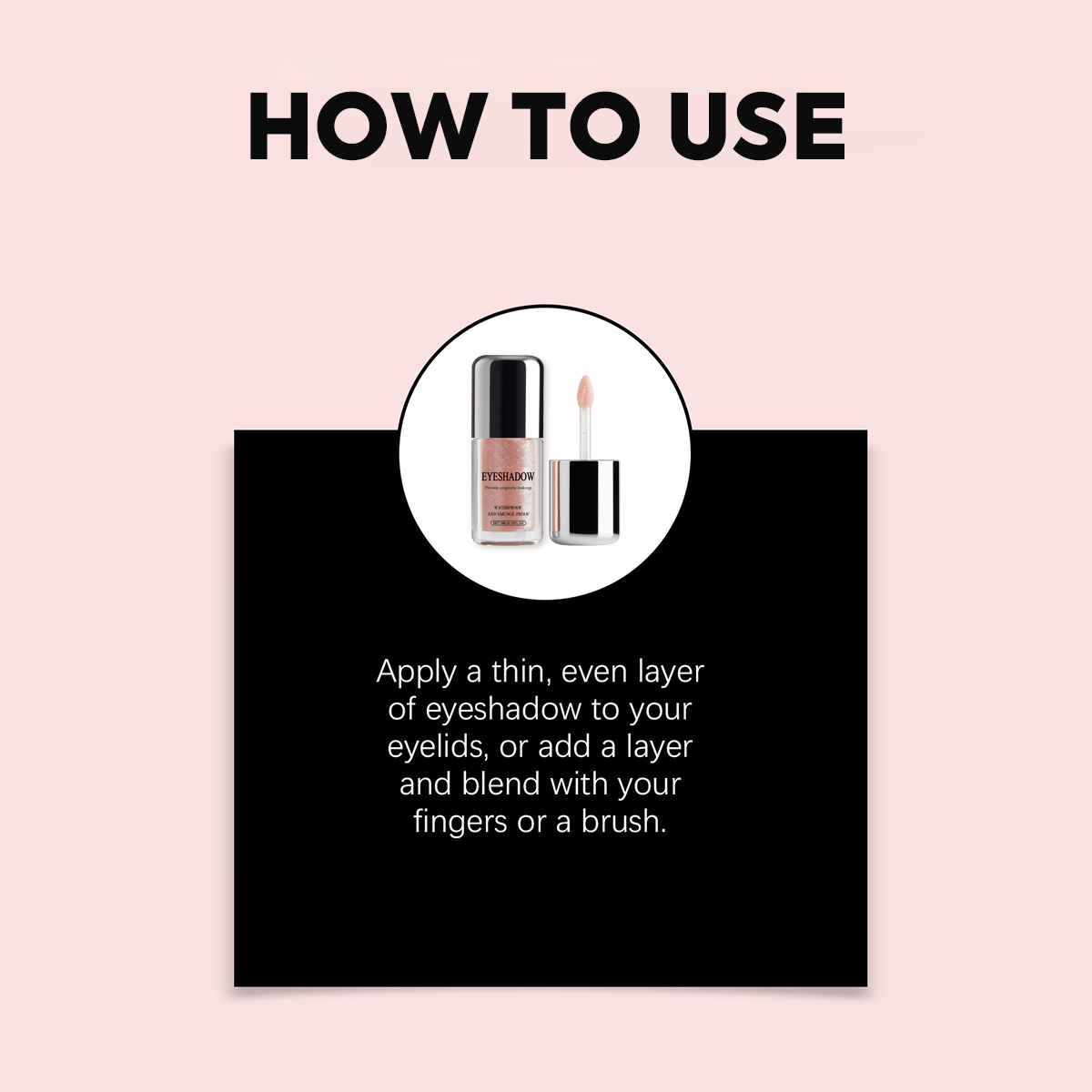 Liquid Eye Shadows in Shimmer and Matte Finishes, Long Lasting & Crease-Proof