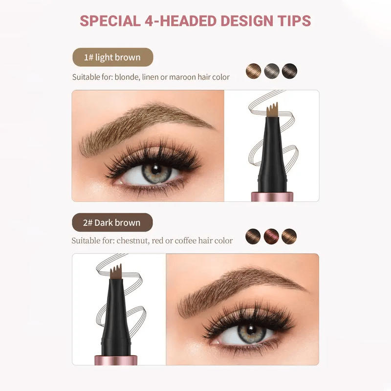 Waterproof Micro-Fork Eyebrow Pencil