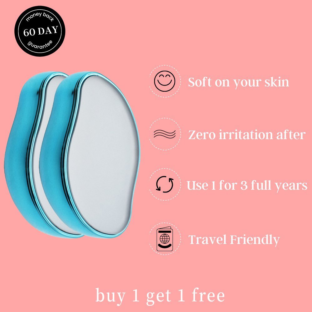 GET SMOOTH PAINLESS! - CRYSTAL HAIR ERASER
