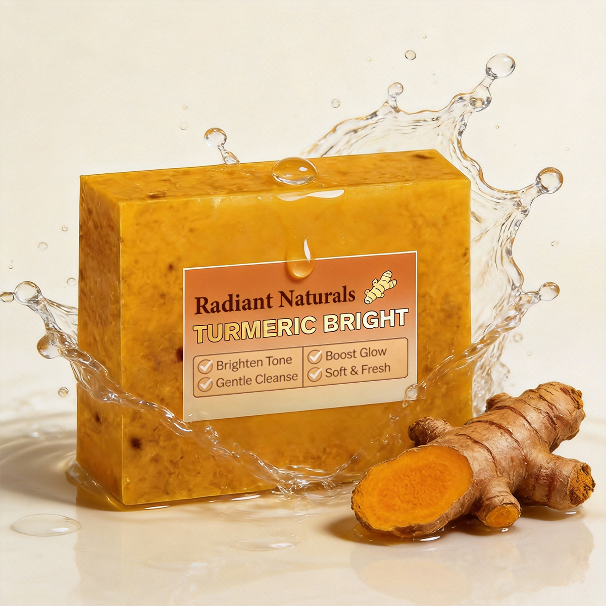 Gentle Turmeric Soap for Face & Body