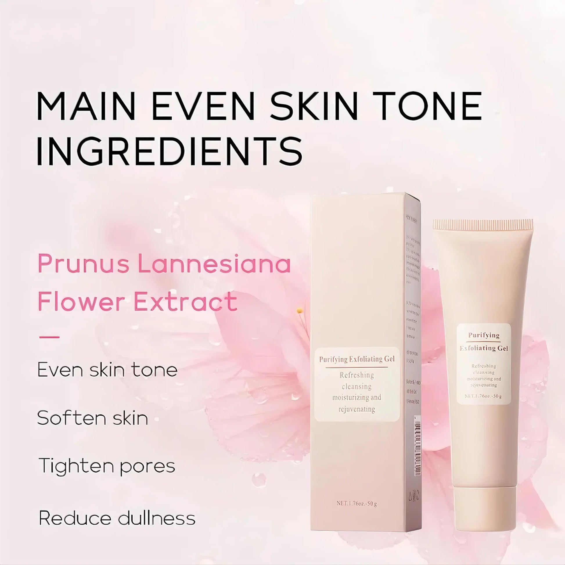 Purifying Enzymes Exfoliating Gel
