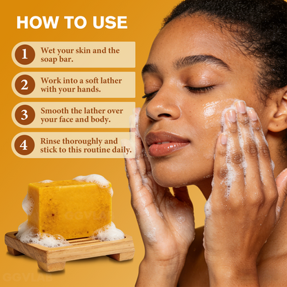 Gentle Turmeric Soap for Face & Body