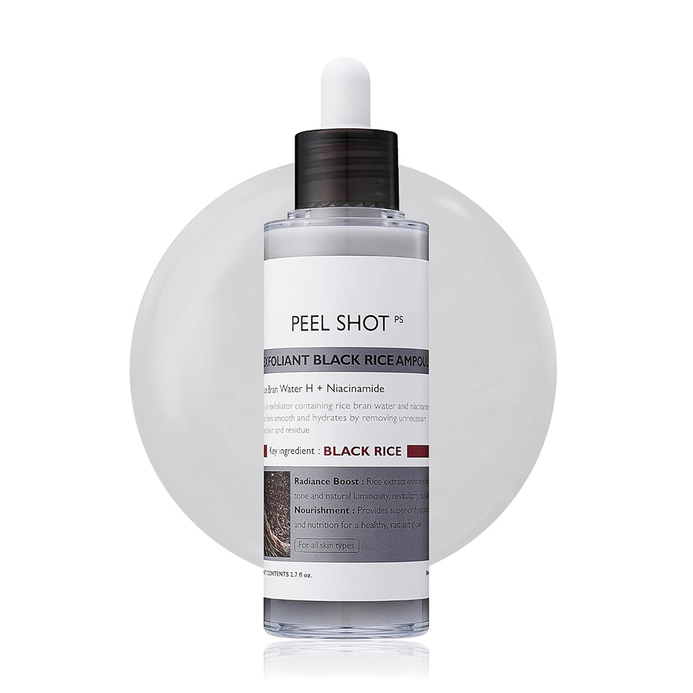 Glowing Rice Ampoule Double Effect Exfoliating Essence🌾