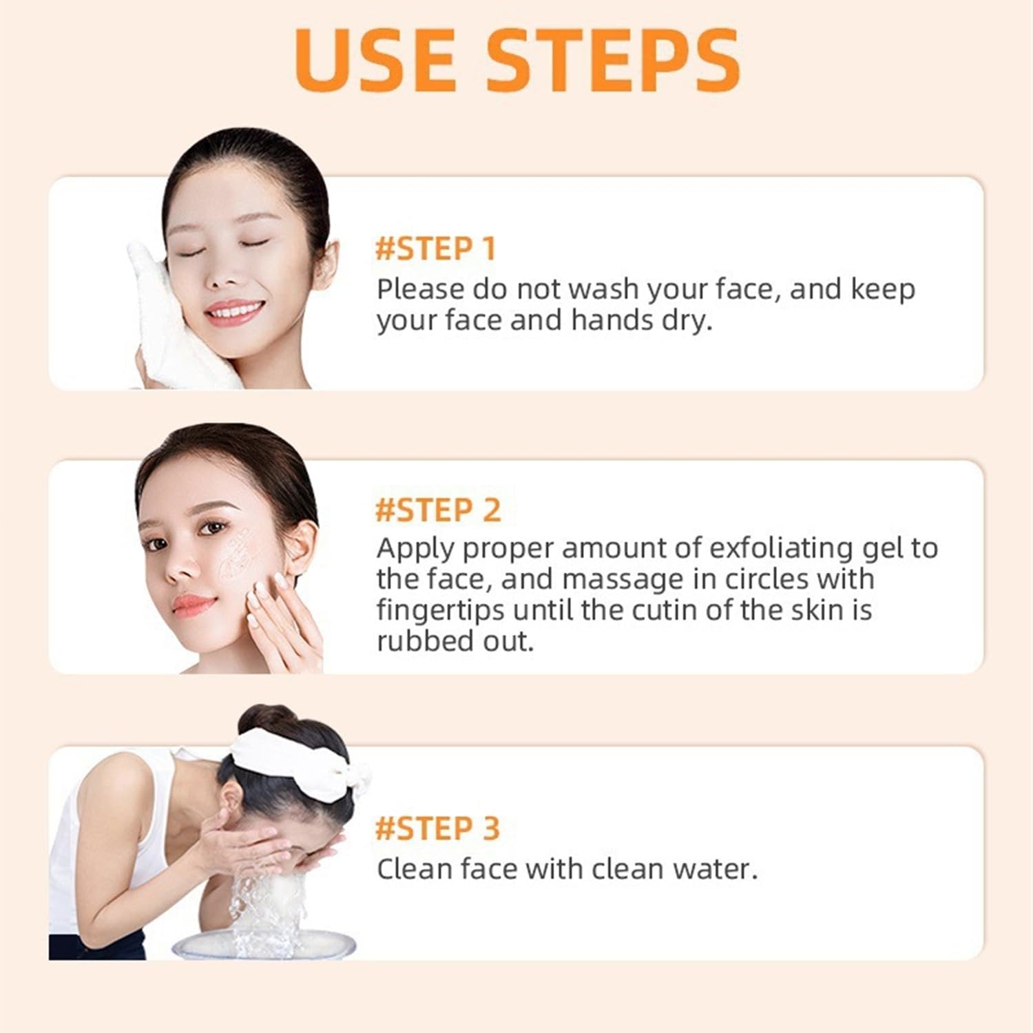 Natural Orange Exfoliating Whitening Gel
